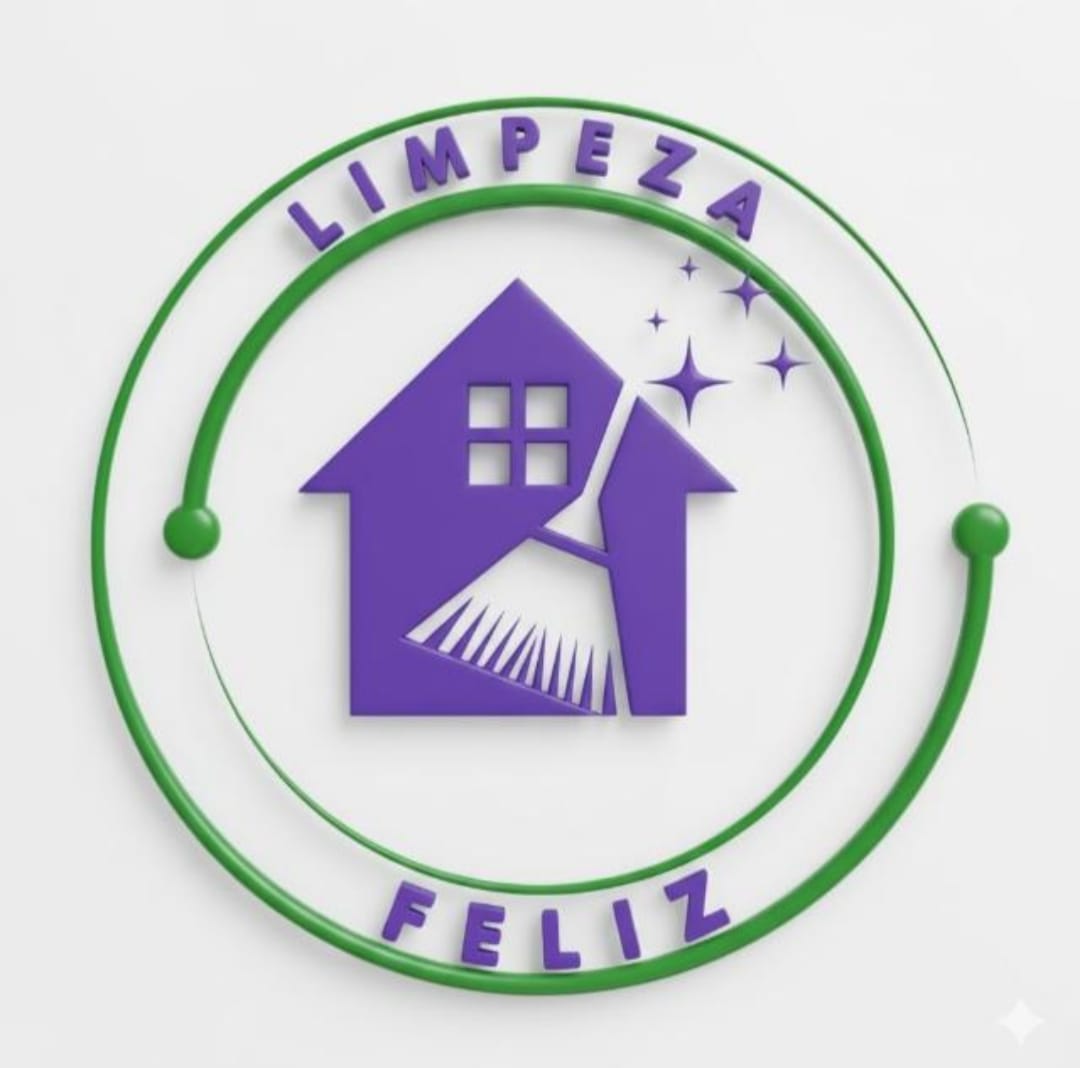 Logo Limpeza Feliz Serviços